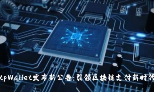 tpWallet发布新公告：引领区块链支付新时代