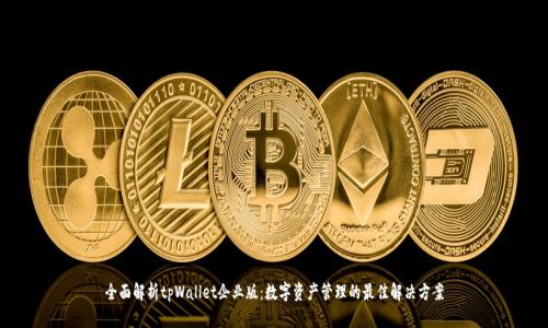 全面解析tpWallet企业版：数字资产管理的最佳解决方案