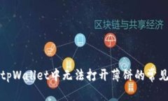 解决tpWallet中无法打开薄饼