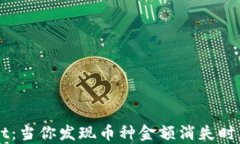 探秘tpWallet：当你发现币种金额消失时，该如何应